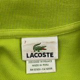 Lacoste Polo Shirt - XL Green Cotton