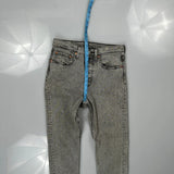 501 Levis Jeans - 27W UK 8 Blue Denim