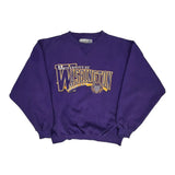 University Of Washington Gear College Sweatshirt - Medium Purple Cotton Blend