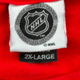 Columbus Blue Jackets Nhl T-Shirt - 2XL Red Cotton