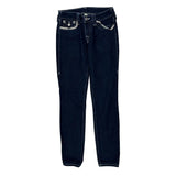 True Religion Skinny Jeans - 26W US 0 Dark Wash Cotton