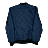 Unbranded Bomber Jacket - Medium Navy Polyester
