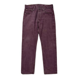 Levis 501 Jeans - 32W 31L Purple Cotton