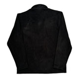 The North Face 1/4 Zip - Large Black Polyester