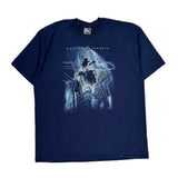 Dallas Cowboys Pro Player Nfl T-Shirt - 2XL Navy Cotton