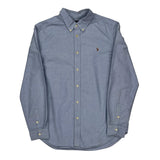 Age 18-20 Ralph Lauren Shirt - XL Blue Cotton