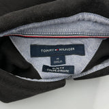 Tommy Hilfiger Slim Fit Polo Shirt - Medium Black Cotton