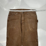 Dickies Carpenter Pants - 34W 31L Brown Cotton