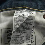 Levis Jeans - 32W 31L Blue Cotton