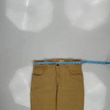 Carhartt Carpenter Trousers - 35W 34L Brown Cotton