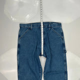 Wrangler Carpenter Jeans - 36W 32L Blue Cotton