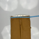 Dickies Carpenter Trousers - 34W 32L Brown Cotton