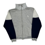 Puma Track Jacket - XL Gray Cotton