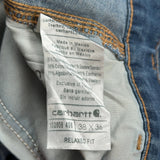 Carhartt Carpenter Pants - 38W 36L Blue Cotton