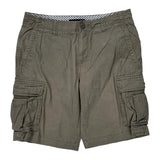 Tommy Hilfiger Cargo Shorts - 33W 10L Grey Cotton