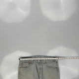 501 Levis Jeans - 35W 30L Gray Cotton