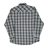 Wrangler Checked Shirt - XL Black Cotton