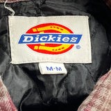 Dickies Checked Flannel Shirt - Medium Multicoloured Cotton