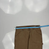 Unbranded Cargo Carpenter Trousers - 36W 30L Brown Cotton