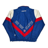 New York Giants Starter Nfl Windbreaker - Medium Blue Nylon