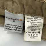 Age 6 Carhartt Pants - Small Brown Cotton Blend