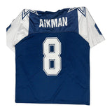 Dallas Cowboys Wilson Nfl Football Jersey - Medium Blue Polyester