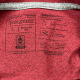 Patagonia Long Sleeve T-Shirt - Large Red Polyester Blend