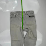 Levis Jeans - 36W 30L Grey Cotton
