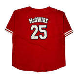 St. Louis Sport Attack Mlb Jersey - Large Red Polyester