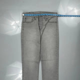 Levis Skinny Jeans - 30W 34L Grey Cotton