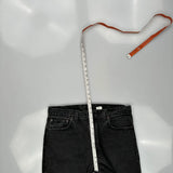 Made In USA 550 Levis Jeans - 34W 32L Black Cotton