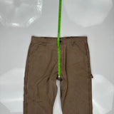 Unbranded Carpenter Trousers - 36W 30L Brown Cotton