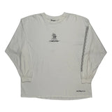 Walt Disney World Disney Graphic Long Sleeve T-Shirt - 2XL White Cotton