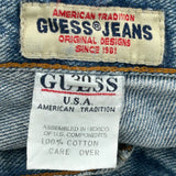 Guess Denim Shorts - 29W US 6 Blue Cotton