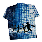 Sullivan Graphic Hawaiian Shirt - XL Multicoloured Polyester