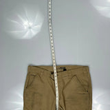 Carhartt Trousers - 36W 30L Khaki Cotton