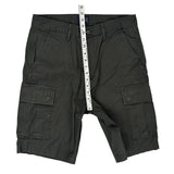 Levis Cargo Shorts - 32W 10L Grey Cotton