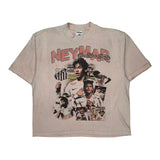 Neymar Da Silva Santos Shaka Wear Football T-Shirt - Medium Pink Cotton