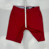 Tommy Hilfiger Shorts - 30W 10L Red Cotton