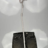 Orange Tabs Levis 550 Jeans - 30W 32L Gray Cotton