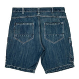 Denver Hayes Cargo Denim Shorts - 37W 10L Blue Cotton