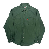 Levis Denim Shirt - XL Green Cotton