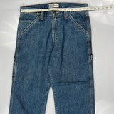 Signature By Levis Carpenter Jeans - 36W 30L Blue Cotton
