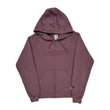 Carhartt Hoodie - Medium Purple Cotton Blend
