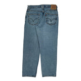 Levis 550 Jeans - 32W 30L Light Wash Cotton
