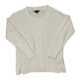 Tommy Hilfiger Sweater - Small White Cotton