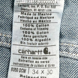 Carhartt Jeans - 34W 30L Blue Cotton
