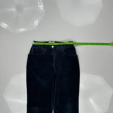 Armani Jeans Trousers - 26W 31L Black Cotton