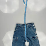 Zonz Cargo Trousers - 25W 27L Blue Denim