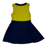 Age 6-7 Tommy Hilfiger A-Line Dress - Small Navy Cotton
